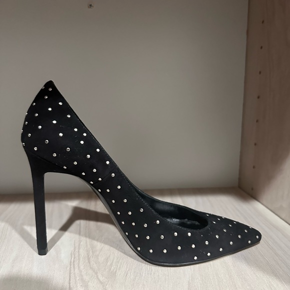 Saint Laurent Anja Studded Heels - Picture 7 of 8